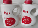 保宁（B&B）婴儿洗衣液宝宝儿童专用内衣裤洗衣液温和植萃桶装【两桶共6斤】 实拍图