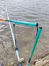 沃鼎钓鱼伞2025新款钓鱼遮阳伞户外垂钓拐杖伞大伞太阳伞沙滩伞台钓伞 2.4米 黑胶防晒 机械臂拐杖-湛蓝 实拍图