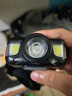 沃尔森WD06感应头灯超长续航抓知了猴夜钓强光充电超亮远射防水工作钓鱼 实拍图