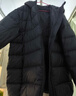 雪中飞童装儿童轻薄羽绒服男童新款中大童女童薄款外套冬 黑色 120 实拍图