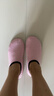 朗威室内健身鞋健身装备软底防滑瑜伽鞋运动舞蹈鞋室内运动鞋瑜伽器材 樱花粉 36-37码 实拍图
