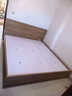 全友家居 北欧原木风板式床1.8米x2米主卧室简约现代家用木板双人床 实拍图
