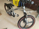 永久儿童自行车中大童6-12岁镁合金变速山地车男女孩学生车22寸银色 实拍图
