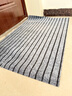 京东京造条纹拉绒入户垫 家用可裁剪除尘防滑吸水地垫进户门 灰色60*90cm 实拍图