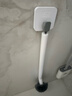 大卫马桶刷无死角家用壁挂厕所卫生间蹲坑长柄刷器H5+挂钩Y6组合装 实拍图
