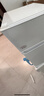 海尔（Haier）88L两门小冰箱二级能效黑金净化三档可调左右开门可调BCD-88GHTMZ0WV 实拍图