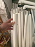 镀美PVC给水管鱼缸硬管 UPVC给水管配件塑料加厚4分6分20 40 50 110mm 【1米】外径25mm壁厚2mm 实拍图
