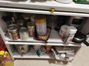 四季沐歌厨房置物架橱柜餐边收纳柜碗柜微波炉烤箱落地置物储物柜用具大全 加厚岩板【白3层80*40*80】 实拍图