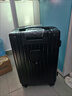 袋鼠高颜值行李箱女学生2026新款多功能拉杆箱男大容量密码箱耐用皮箱 168多功能升级加厚款【耀夜黑】 20寸【登机推荐】 实拍图