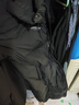 京东京造【高充绒312G】90绒羽绒服男冬季男女长款加厚保暖外套 黑色 3XL 实拍图
