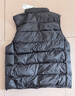京东京造【零压系列】轻薄羽绒服男外套冬季 防钻绒马甲背心男 曜石黑S 实拍图