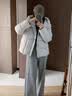 美力城羽绒服女男同款短款轻暖泡芙90鹅绒服外套156 流光银 M 【建议50-60kg】 实拍图