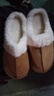 棉拖男棉拖女居家棉拖鞋加绒棉拖鞋男保暖鞋月子鞋女包头拖女 卡其色 38-39 偏小一码 实拍图