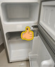志高（CHIGO）小冰箱迷你小型家用冷藏冷冻两用宿舍出租房用双门办公室电冰箱节能省电 【店长推荐】48L银色【三天约一度电】 实拍图