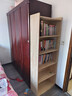 众淘全实木书架纯实木书柜落地客厅置物架家用学生收纳柜矮书柜储物柜 【升级加宽30CM实木】六层63x30x180 实拍图
