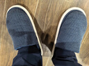 优调棉拖鞋男软底舒适居家抗菌保暖防滑静音大码地板拖鞋冬 藏青46-47 实拍图