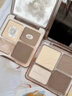 橘朵（Judydoll）高光修容综合盘粉饼鼻影阴影提亮改善凹陷新年礼物#05羽光盘 实拍图