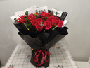 百花馆鲜花速递花礼红玫瑰花束真花满天星生日礼物送女友同城配送小时达 【不俗爱意】21朵红玫|dyr60 实拍图