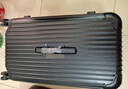 亿煊超大容量行李箱网红女高颜值潮流拉杆箱男轻音密码箱大号旅行皮箱 静谧黑-大容量防刮抗压拉链款 36英寸【超大容量代购搬家神器】 实拍图