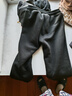 真维斯（Jeanswest）男裤子冬季加绒保暖宽松运动卫裤青少年美式潮牌加绒加厚束腿裤 实拍图