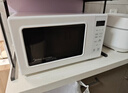 美的（Midea）变频小清新微波炉 液晶屏幕 磨砂面板 小型20L家用 匠心工艺（PM2002） 实拍图