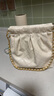 CHARLES&KEITH迷你菱格流浪包单肩斜挎双肩包包女包生日新年礼物CK2-60782390 【S号】Cream奶白色 S 实拍图