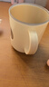 双层撞色漱口杯家用浴室刷牙杯带手柄可爱情侣杯子耐摔洗漱牙缸杯 菱花白1个装 实拍图