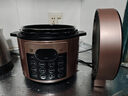 美的（Midea）品牌官方电压力锅高压5L双胆电饭煲 全自动智能预约家用4-6人开盖火锅煲汤小米粥电饭锅YL50Q3-451 实拍图