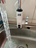 奥克斯（AUX）电热水龙头热水器加热水龙头快速热水变频恒温厨房下进水 【大屏数显】雪山白+漏保插头+万向喷头 实拍图