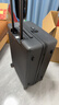 地平线8号（LEVEL8）行李箱密码拉杆箱男女托运大容量万向轮学生旅行者PC箱 24英寸黑 实拍图
