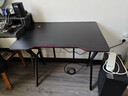 奥伦福特  电脑桌台式家用电竞游戏桌办公书桌简约书房写字桌子 碳纤维纹路单桌-80*60 升级款电竞桌 实拍图