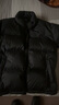 网易严选25新品90鸭绒超蓬羽绒服休闲面包服石墨烯保暖轻量抗菌防泼水 A款25秋冬立领-静谧黑 M 实拍图