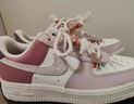 耐克NIKE女空军一号AF1情人节限定款运动鞋IB8874-111粉白36.5 实拍图