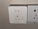 小米智能墙壁插座 智能开关插座语音控制 电量统计手机远程控制 实拍图