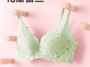 都市丽人内衣女无钢圈小花心文胸聚拢中薄款透气波斯菊性感蕾丝胸罩2B9506 实拍图