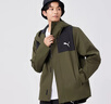彪马（PUMA）男子修身山系户外机能风运动拉链连帽梭织夹克外套848287 橄榄绿-02 M (175/96A) 实拍图