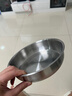 凌丰304不锈钢餐盘子菜碟家用菜盘家用圆盘加厚碟子骨碟菜盆 菜碟-内径18cm 实拍图