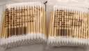 棉签一次性双头化妆棉棒掏耳朵家用棉签棒棉花棒日用 圆头+尖头 常规款 400枚 实拍图