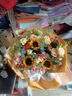 馨仪鲜花速递玫瑰向日葵康乃馨花束生日礼物全国同城配送 向日葵玫瑰混搭花束 实拍图
