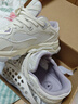骆驼（CAMEL）漫游复古慢跑鞋女户外运动鞋子 K23S09L7014-1 米白/香芋紫 38 实拍图