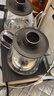 FUNORK全自动上水电热水壶 茶台烧水壶家用办公一体机茶桌茶几嵌入式茶具电茶炉套装 RY-10钛灰色蒸茶款 实拍图