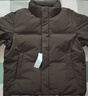 优衣库莫雷加德同款男女装无缝羽绒茄克/老爸评测外套夹克481608 39 棕黑色 M 实拍图