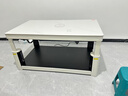 长虹电暖桌长方形烤火桌子家用冬季多功能取暖升降茶几电炉取暖桌电烤炉家用电热取暖桌电烤桌烤火炉A4 A4-1.2米白色电磁炉 【声控+轻移动+岩板】 实拍图