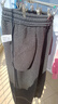 GENIOLAMODE森马集团男士加绒裤子男款秋冬季加厚保暖休闲束脚棉裤 深灰 2XL 实拍图
