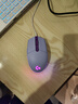 罗技（G）G102 有线游戏鼠标 淡紫色 RGB灯效 轻量化设计 吃鸡鼠标 赛博朋克 200-8000DPI 实拍图