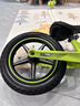 酷骑儿童平衡车1-7岁滑步车12寸镁合金车身实心轮S3Pro酷骑绿 酷奇 实拍图