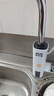 奥克斯（AUX）电热水龙头热水器加热水龙头快速热水变频恒温厨房下进水 【大屏数显】雪山白+漏保插头+万向喷头 实拍图