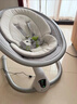 babycare婴儿电动摇椅0-1岁宝宝安抚摇篮椅哄娃睡觉神器新生儿礼物 轻奢款 实拍图