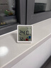 得力(deli)室内电子温湿度计/表办公家用壁挂桌面婴儿房办公用品儿童老人生日礼物带时间日历体感LE511 实拍图