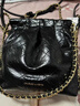 CHARLES&KEITH子母链条大容量流浪包托特包单肩斜挎包女包新年礼物CK2-40671449 【L号】Black黑色 L 实拍图